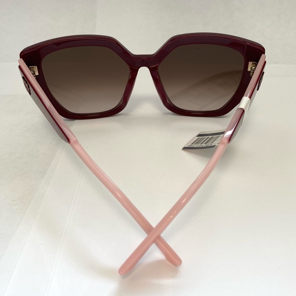 MCM rectangle burgundy sunglasses main image 14